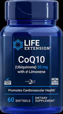 Super-Absorbable CoQ10 with d-Limonene 50 mg 60 Softgels