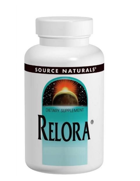 Relora 250mg 45 tabs- By Source Naturals