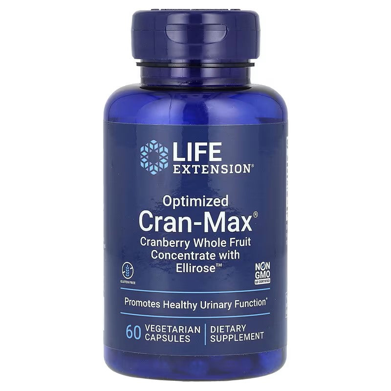 Optimized Cran-Max with UTIRose 60 Vegetarian Capsules