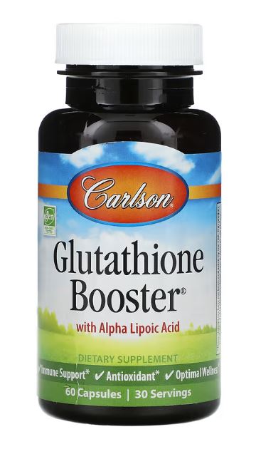 Glutathione Booster , 60 Capsules- By Carlson