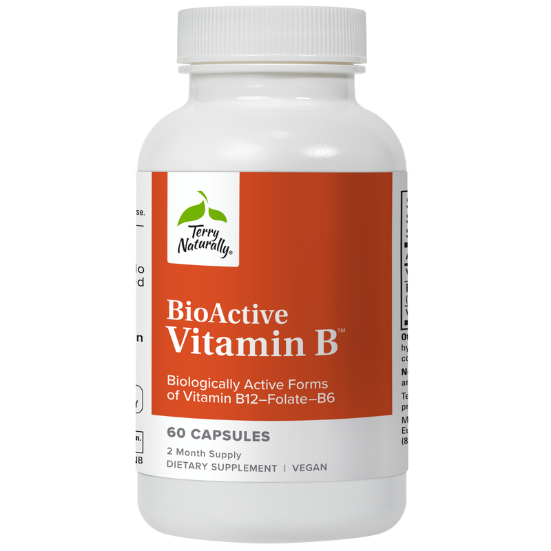 Terry Naturally BioActive Vitamin B 60 Capsules
