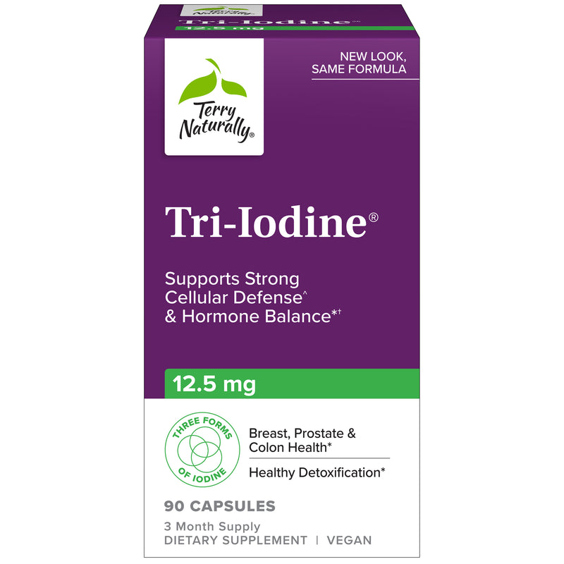 Terry Naturally Tri-Iodine 12.5 mg 90 Capsules