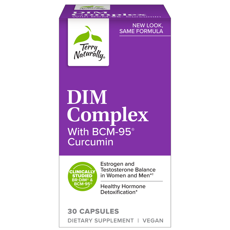 Terry Naturally DIM Complex with BCM-95 Curcumin 30 Capsules, by EuroPharma *NEW LOOK