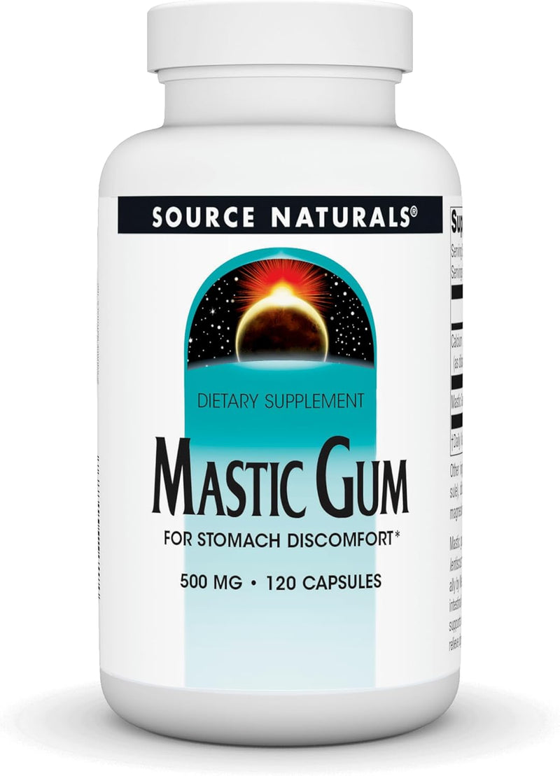 Mastic Gum 500 mg - 120 Capsules  by Source Naturals