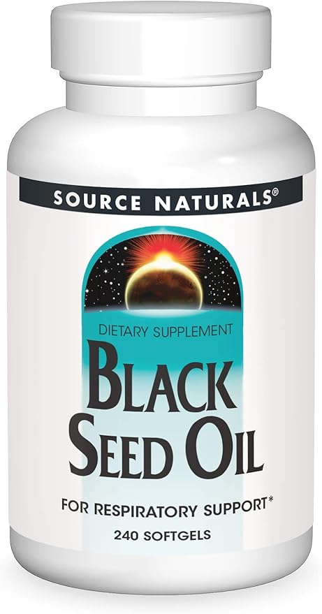 Black Seed Oil, 240 Softgels by Source Naturals
