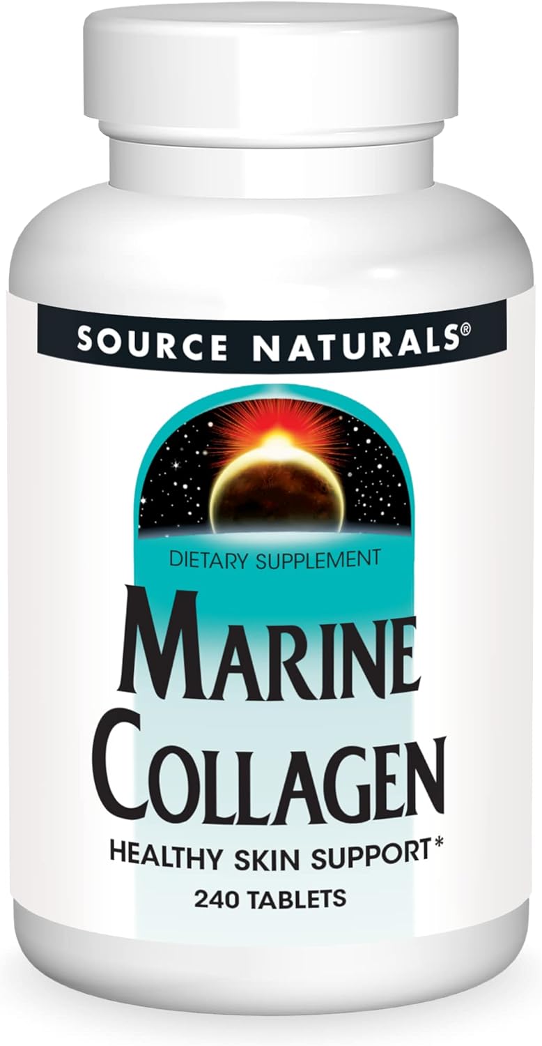 Marine Collagen, 240 Tablets by Source Naturals