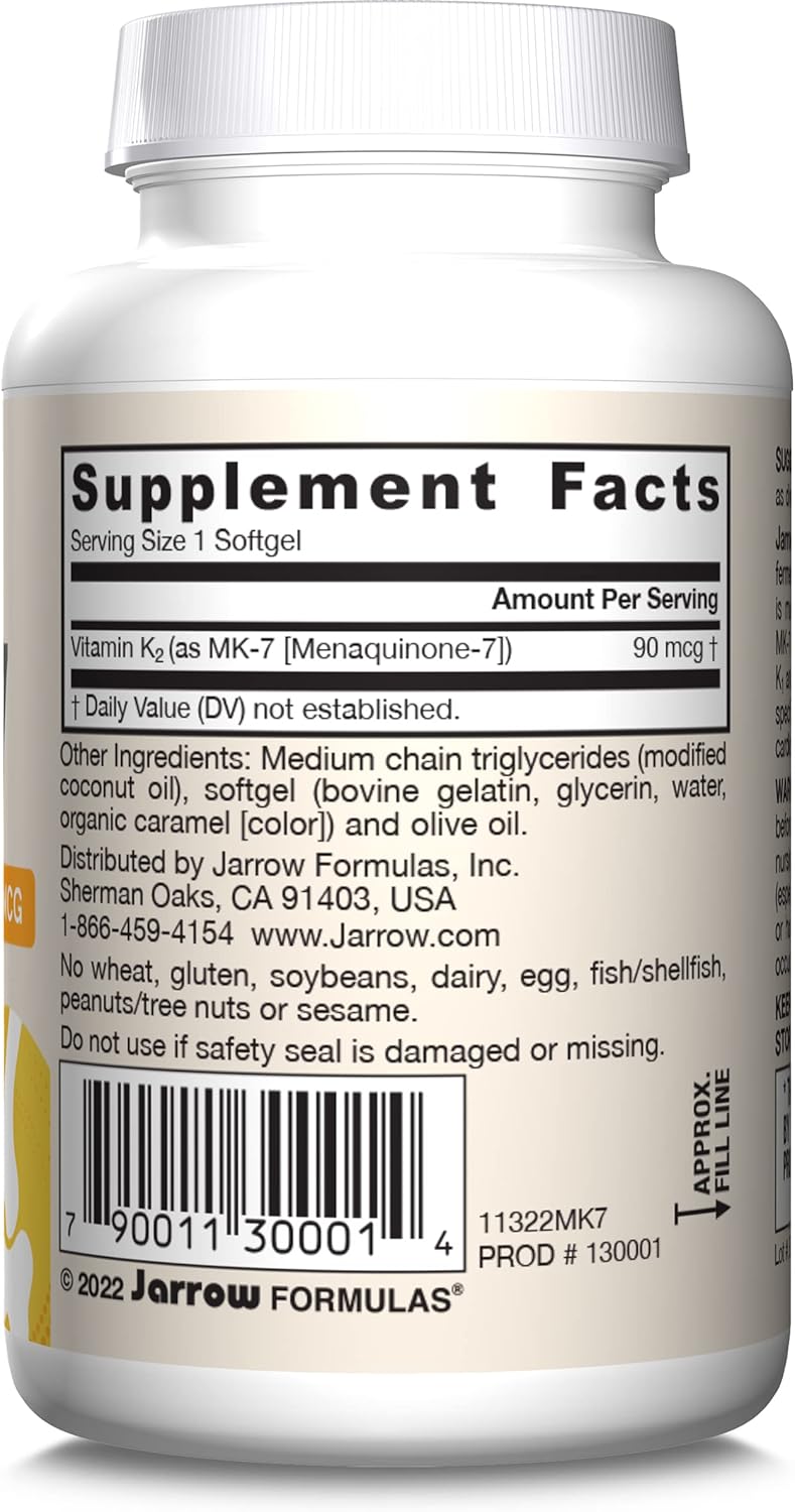 MK-7 90 mcg 60 Softgels