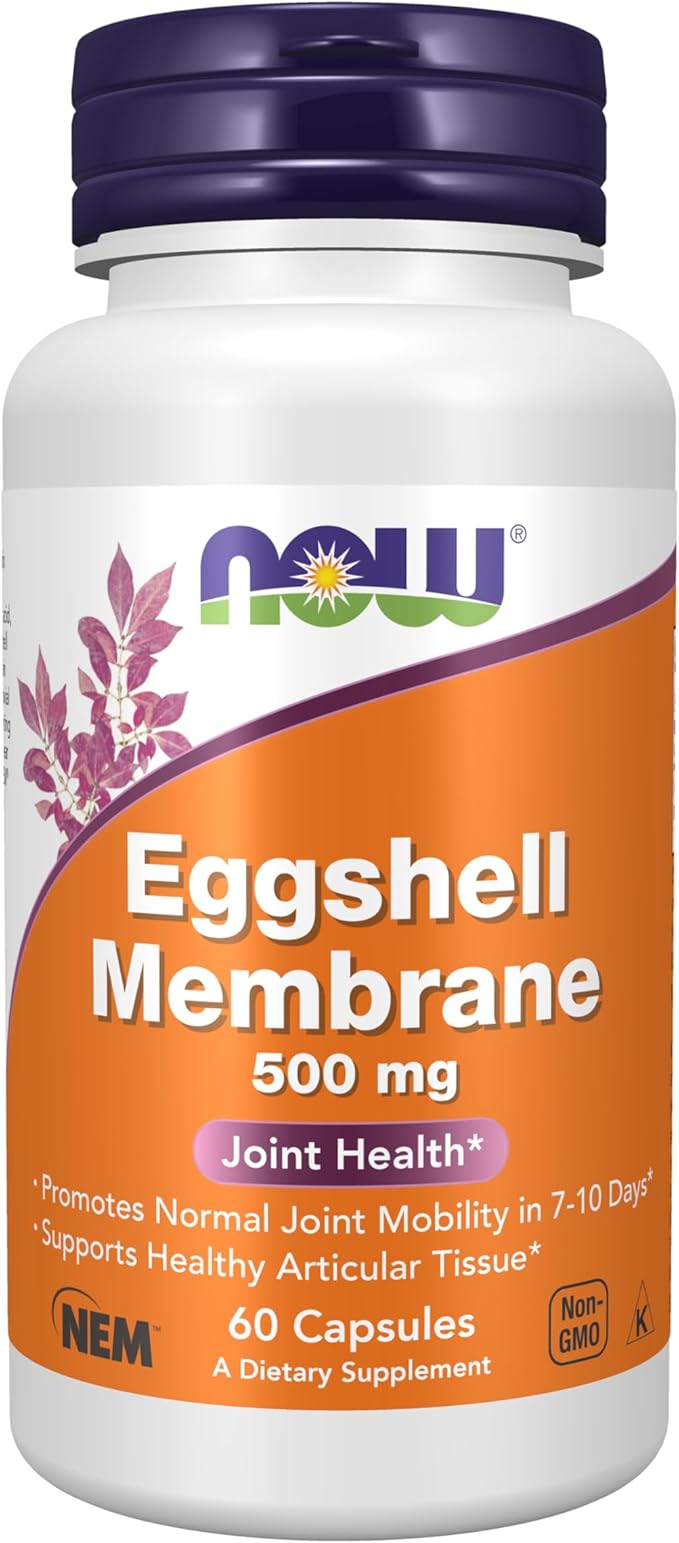 Eggshell Membrane, 500 mg, 60 Veg Capsules by NOW
