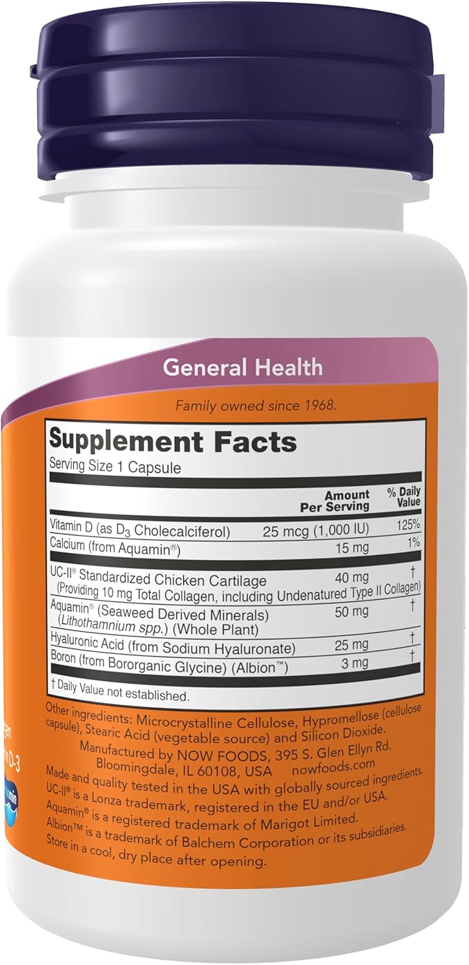 Advanced UC-II® Joint Relief 60 Veg Capsules by NOW