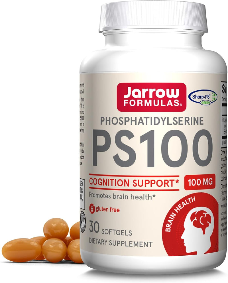 PS 100 Phosphatidylserine 100 mg 30 Softgels