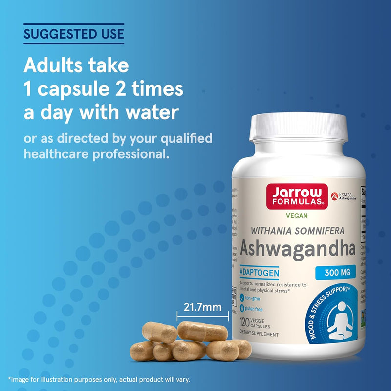 Ashwagandha 300 mg 120 Veggie Caps