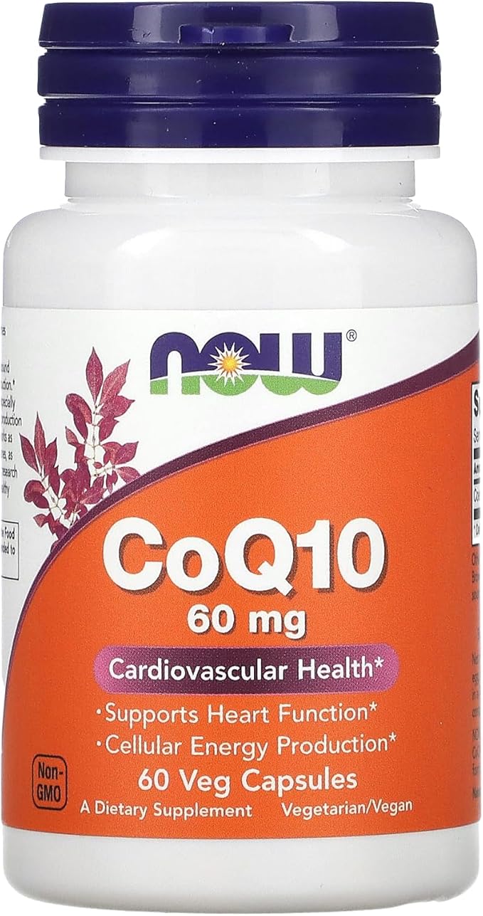CoQ10 60 mg - 60 Veg Capsules by NOW