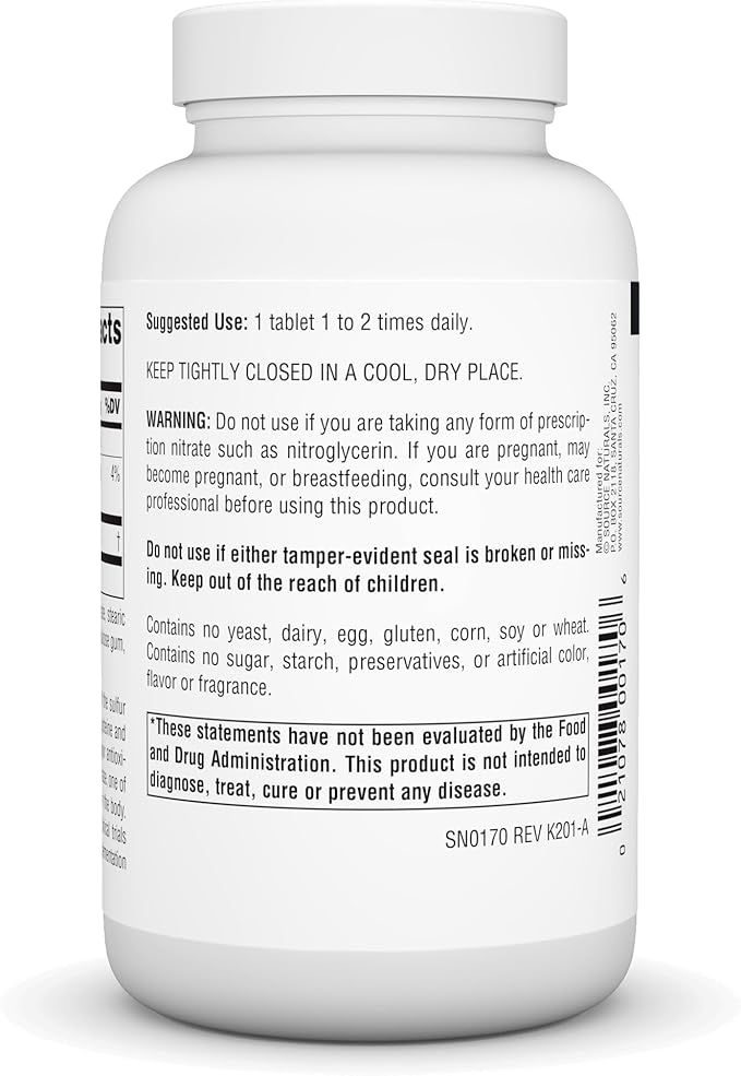N-Acetyl Cysteine, 1,000 mg, 120 Tablets by Source Naturals