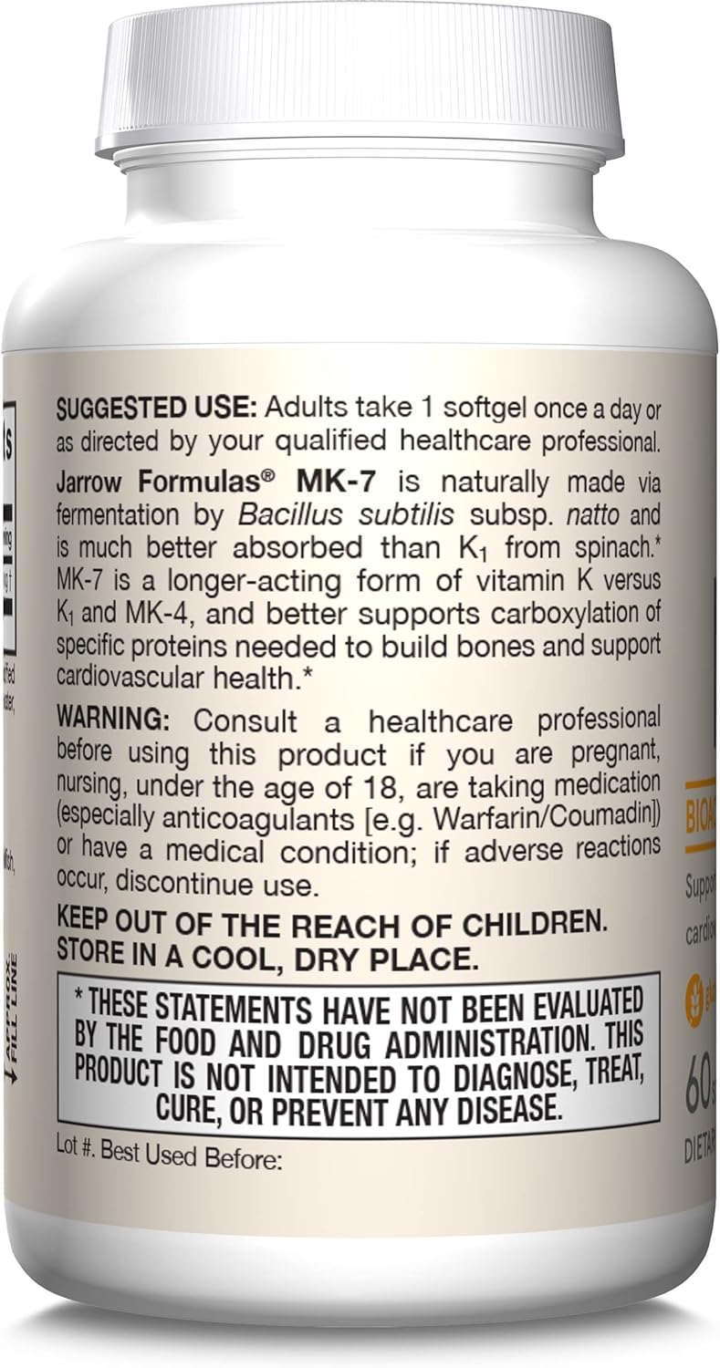 MK-7 90 mcg 60 Softgels