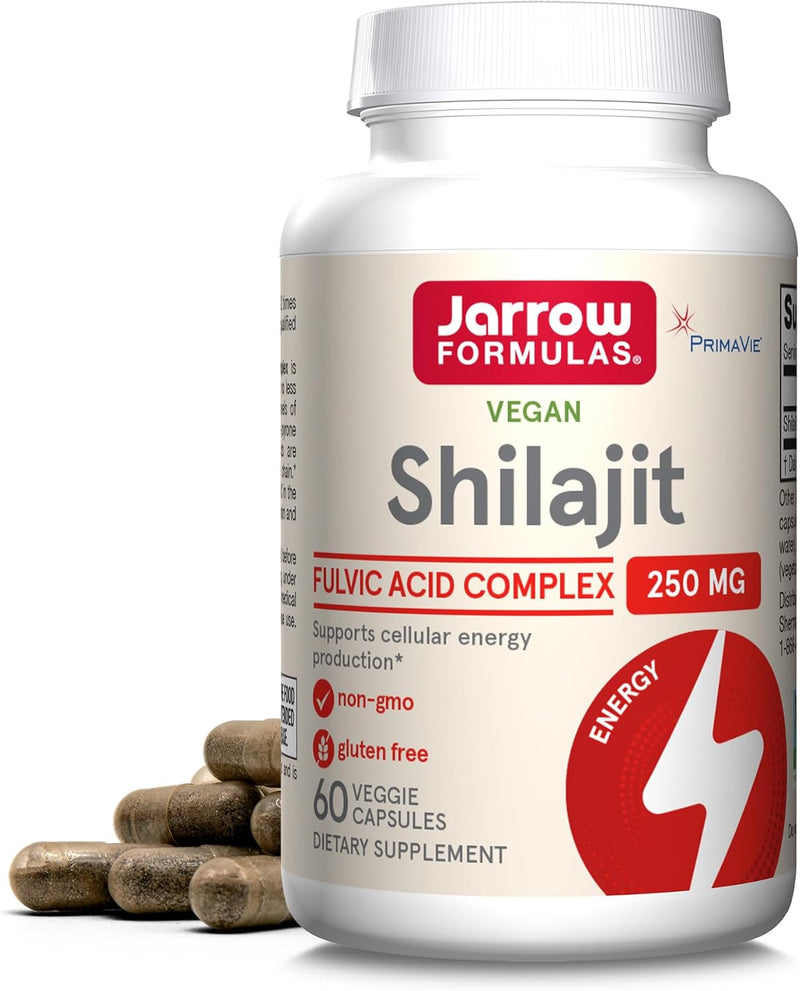 Shilajit Fulvic Acid Complex 250 mg 60 Veggie Caps