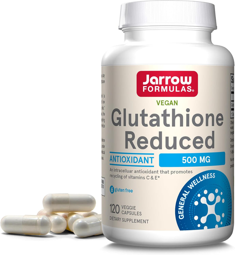 Glutathione Reduced 500 mg 120 Veggie Caps