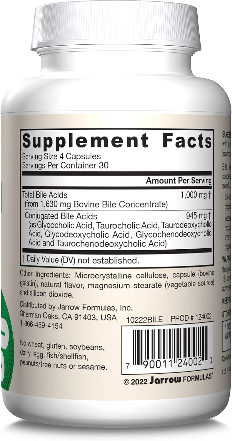 Bile Acid Factors 120 Capsules
