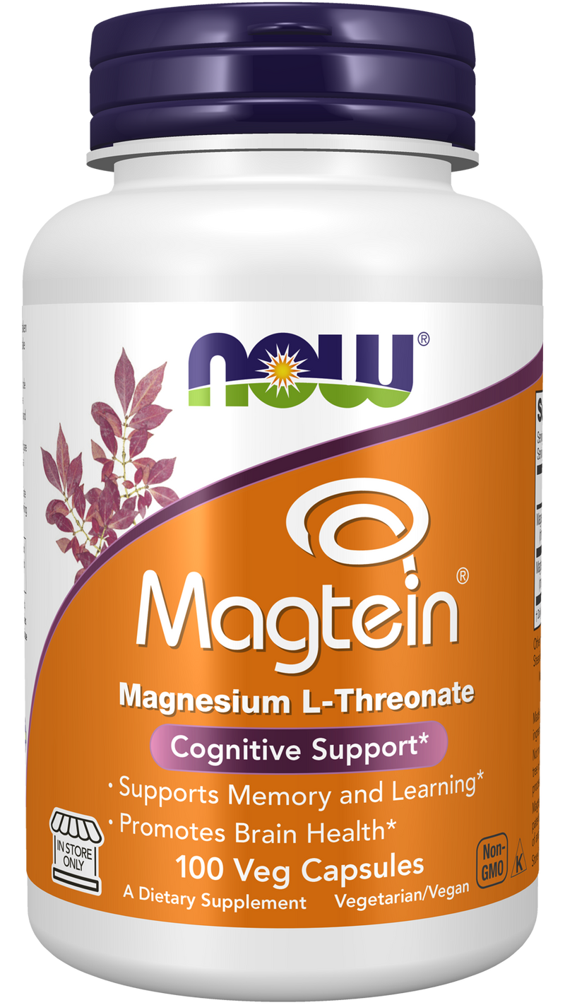 Magtein® - 100 Veg Capsules by NOW