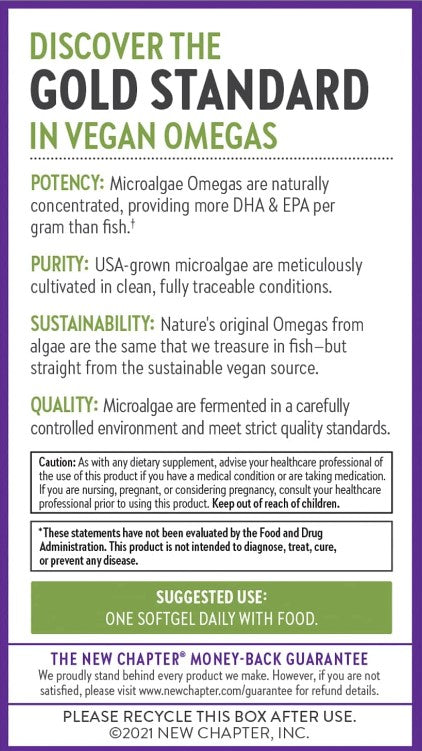 Vegan Omega-3 Complex 30 Vegan Softgels