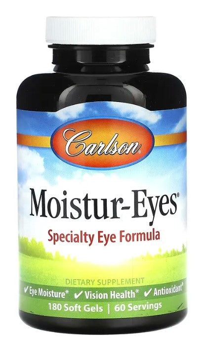 Moistur-Eyes, 180 Soft Gels, by Carlson