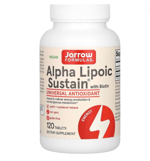 Alpha Lipoic Sustain 300 mg 120 Tablets