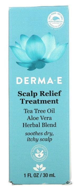 Scalp Relief Treatment, 1 fl oz (30 ml), by DERMA-E