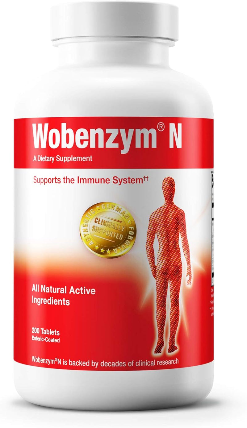 Wobenzym N 200 Tablets by Douglas Labs