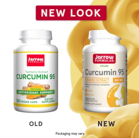 Curcumin 95 500 mg 120 Veggie Caps