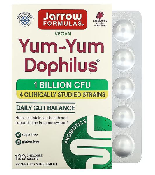 Yum-Yum Dophilus 120 Chewable Tablets