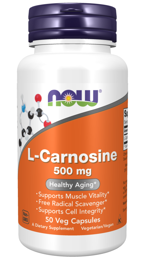 L-Carnosine 500 mg 50 Veg Capsules