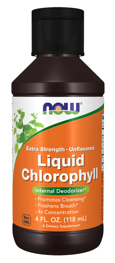 Liquid Chlorophyll Extra Strength Unflavored 4 fl. oz. (118 mL)