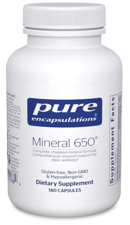 Mineral 650, 180 Capsules, by Pure Encapsulations