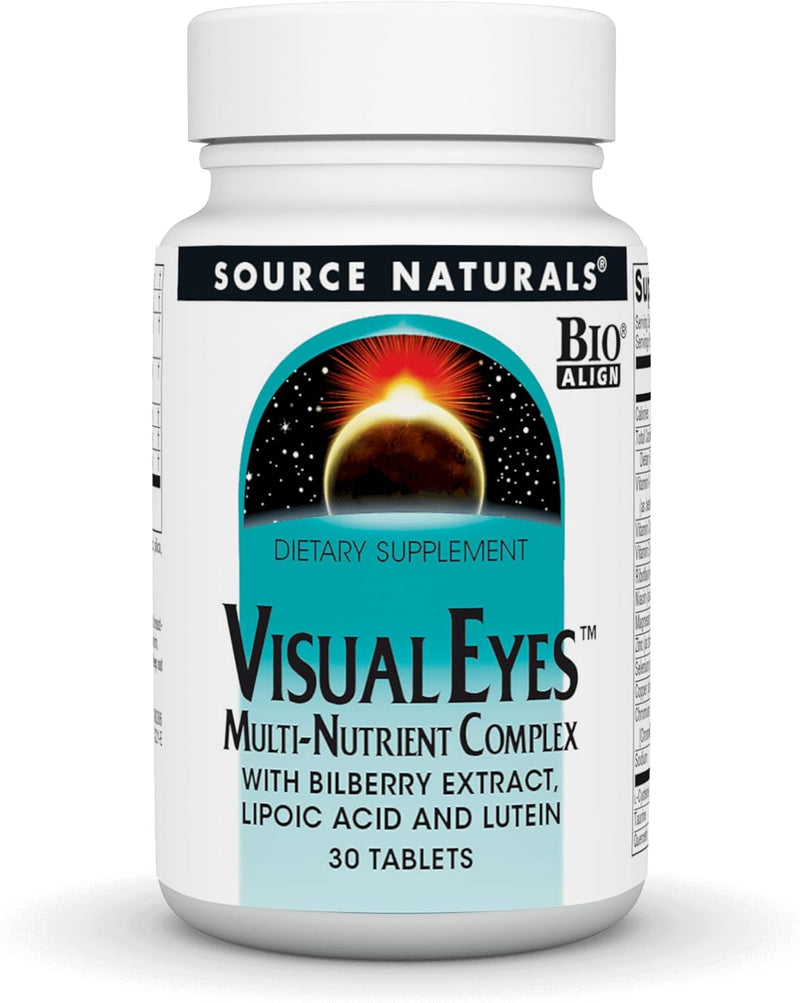 Visual Eyes 30 Tabs by Source Naturals