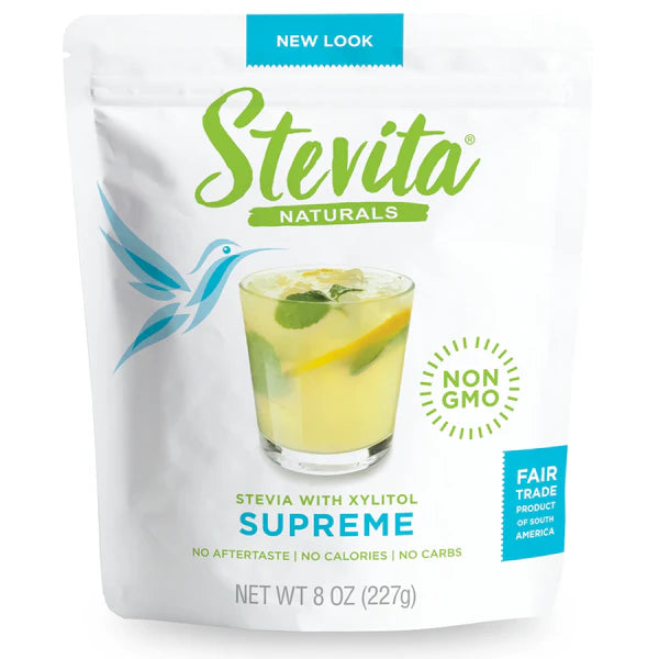 Stevia with Xylitol Supreme Pouch 8 oz (227 g) by Stevita Naturals