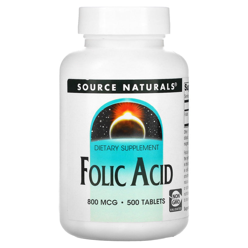 Folic Acid 800 mcg 500 Tablets