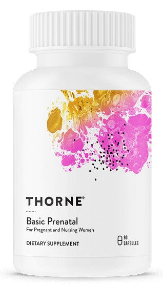 Basic Prenatal Multivitamin, 90 Capsules, by Thorne