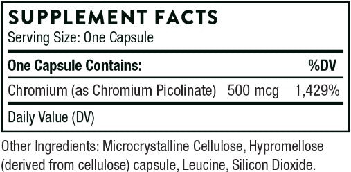 Chromium Picolinate, 60 Capsules, by Thorne