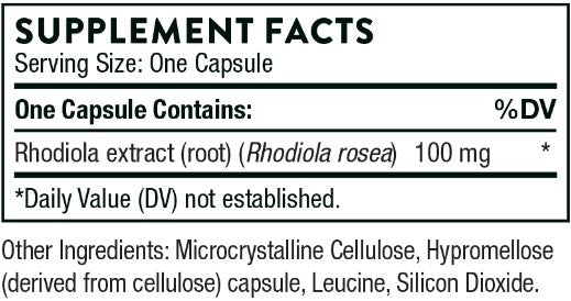 Rhodiola, 60 Capsules, by Thorne