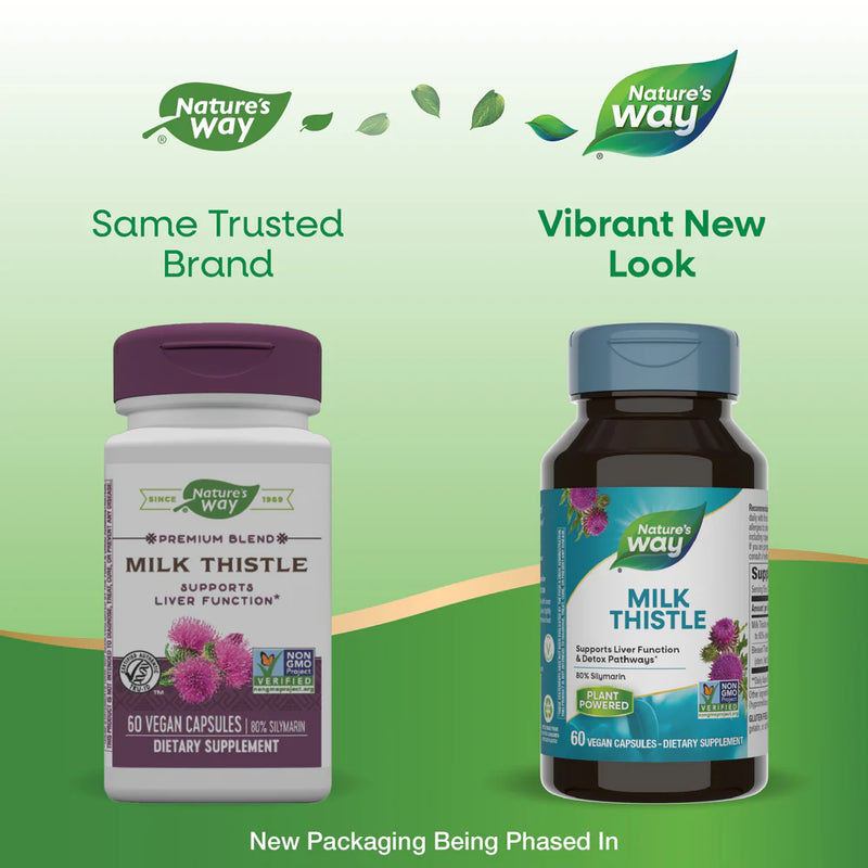 Standardized Milk Thistle 60 Veg Capsules by Nature&