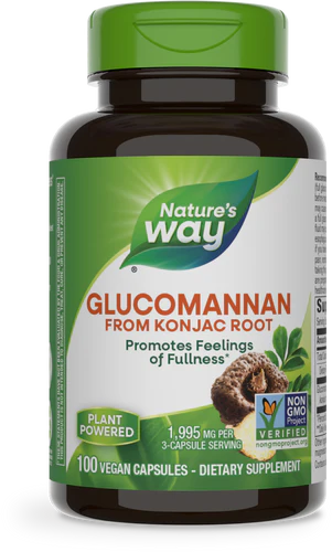 Glucomannan Konjac Root 1,995 mg 100 Vegan Capsules