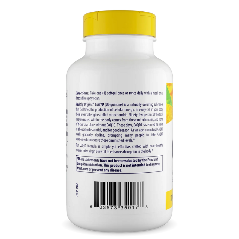 Healthy Origins CoQ10 100 mg 150 Softgels