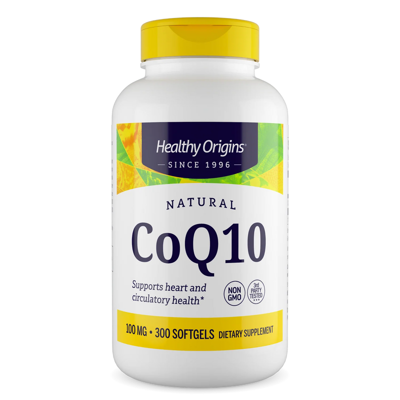 CoQ10 100 mg 300 Softgels by Healthy Origins