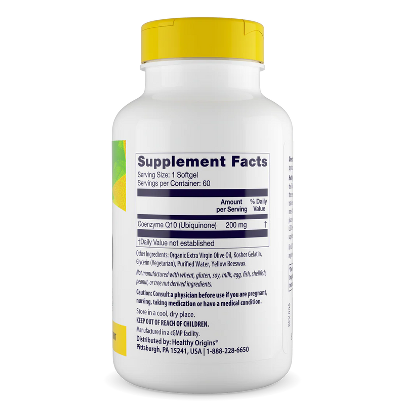 CoQ10 200 mg 60 Softgels