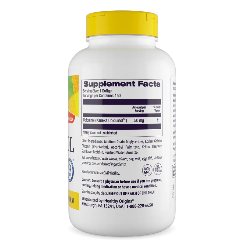 Ubiquinol 50 mg 150 Softgels
