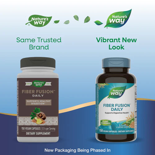 Fiber Fusion Daily 150 Vegan Capsules by Nature&