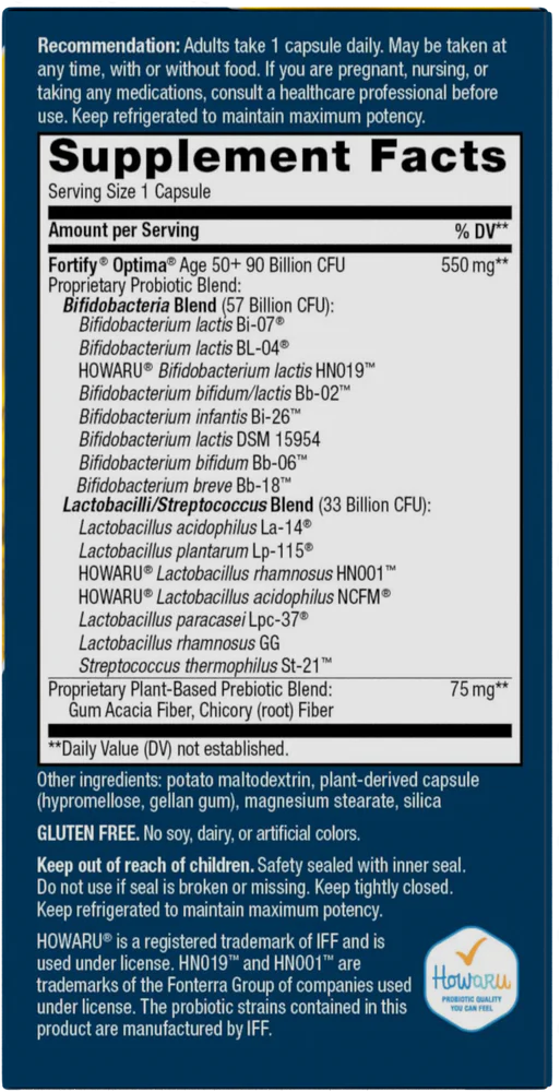 Fortify Optima, Age 50+ 30 Delayed-Release Capsules by Nature&