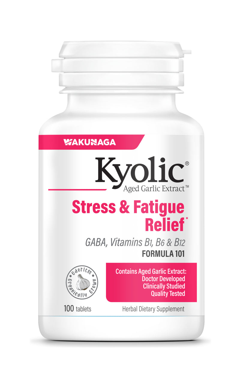 Formula 101 Aged Garlic Extract Stress & Fatigue Relief 200 Tablets