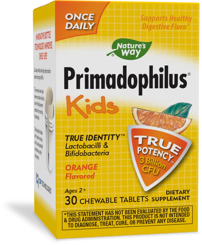 Primadophilus Kids Orange Flavored 30 Chewable Tablets