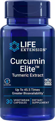 Curcumin Elite Turmeric Extract 30 Capsules by Life Extension