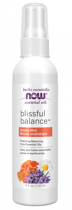 Blissful Balance Aroma Mist 4 fl oz (118 mL) by NOW Essential Oils